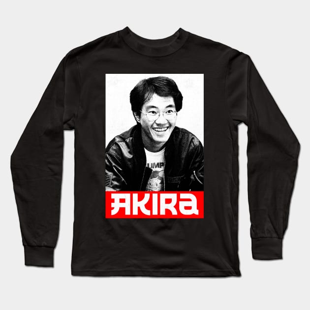 AKIRA TORIYAMA Long Sleeve T-Shirt by ohyeahh